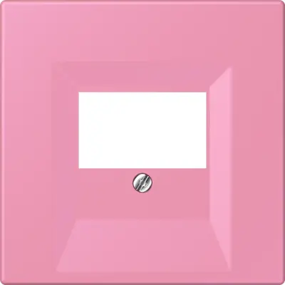 JUNG centraalplaat multimedia Les Couleurs rose vif 246 (LC 969 T 246)