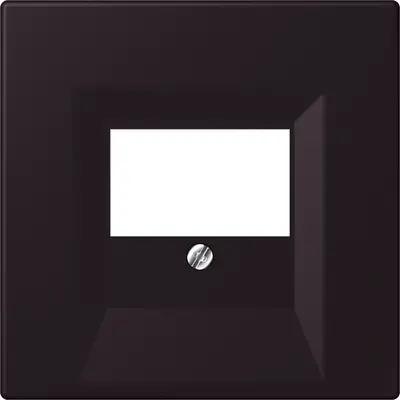JUNG centraalplaat multimedia Les Couleurs noir d'ivoire 248 (LC 969 T 248)