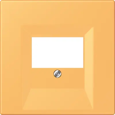 JUNG centraalplaat multimedia Les Couleurs ocre jaune clair 254 (LC 969 T 254)