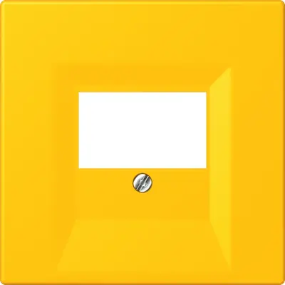 JUNG centraalplaat multimedia Les Couleurs le jaune vif 263 (LC 969 T 263)