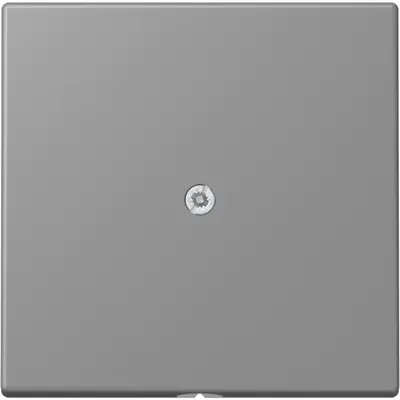 JUNG centraalplaat voor snoerinvoer met trekontlasting Les Couleurs gris 31 203 (LC 990 A 203)