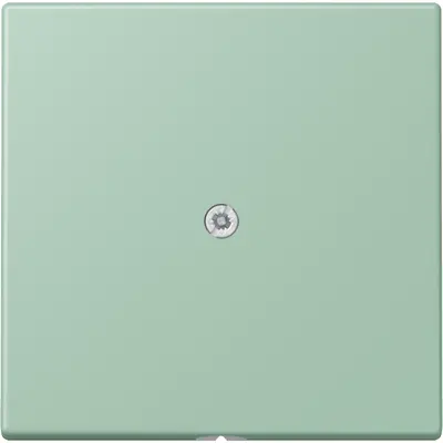 JUNG centraalplaat voor snoerinvoer met trekontlasting Les Couleurs vert anglais clair 217 (LC 990 A 217)
