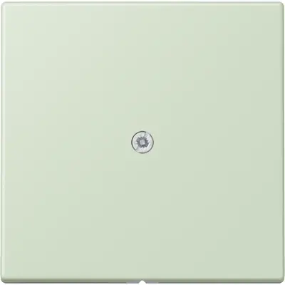 JUNG centraalplaat voor snoerinvoer met trekontlasting Les Couleurs vert anglais pale 218 (LC 990 A 218)