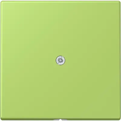 JUNG centraalplaat voor snoerinvoer met trekontlasting Les Couleurs vert clair 221 (LC 990 A 221)