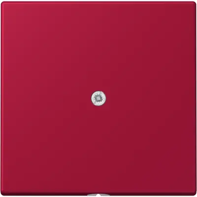 JUNG centraalplaat voor snoerinvoer met trekontlasting Les Couleurs rouge carmin 229 (LC 990 A 229)