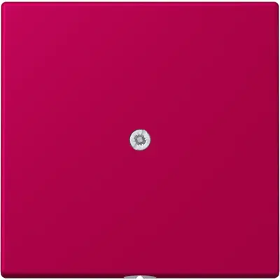 JUNG centraalplaat voor snoerinvoer met trekontlasting Les Couleurs rouge rubia 230 (LC 990 A 230)