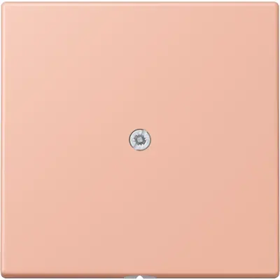 JUNG centraalplaat voor snoerinvoer met trekontlasting Les Couleurs rose clair 231 (LC 990 A 231)