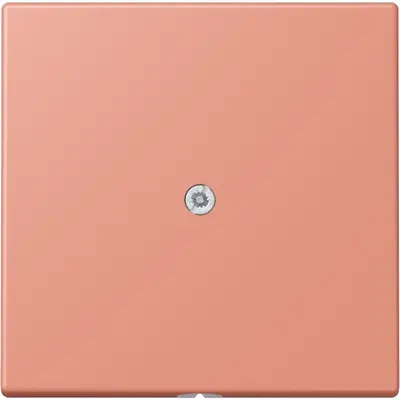 JUNG centraalplaat voor snoerinvoer met trekontlasting Les Couleurs l'ocre rouge moyen 233 (LC 990 A 233)