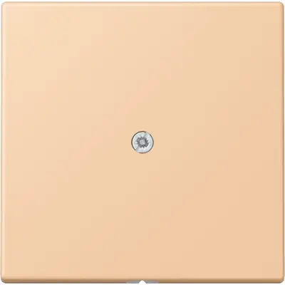 JUNG centraalplaat voor snoerinvoer met trekontlasting Les Couleurs terre sienne claire 31 237 (LC 990 A 237)