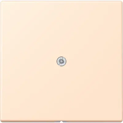JUNG centraalplaat voor snoerinvoer met trekontlasting Les Couleurs terre sienne pale 238 (LC 990 A 238)