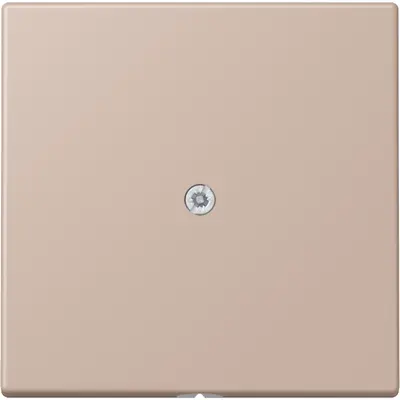 JUNG centraalplaat voor snoerinvoer met trekontlasting Les Couleurs ombre brulee claire 240 (LC 990 A 240)