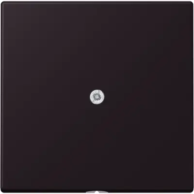JUNG centraalplaat voor snoerinvoer met trekontlasting Les Couleurs noir d'ivoire 248 (LC 990 A 248)
