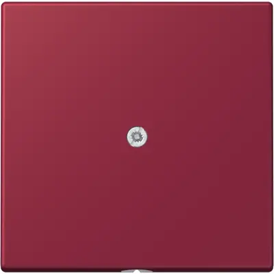 JUNG centraalplaat voor snoerinvoer met trekontlasting Les Couleurs le rubis 255 (LC 990 A 255)