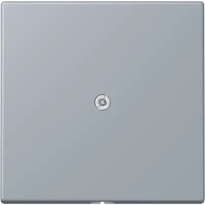 JUNG centraalplaat voor snoerinvoer met trekontlasting Les Couleurs gris clair 59 257 (LC 990 A 257)