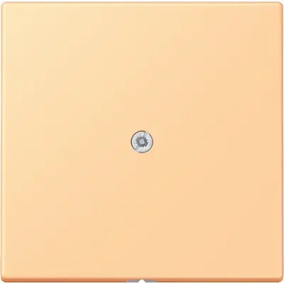 JUNG centraalplaat voor snoerinvoer met trekontlasting Les Couleurs terre sienne clair 59 258 (LC 990 A 258)