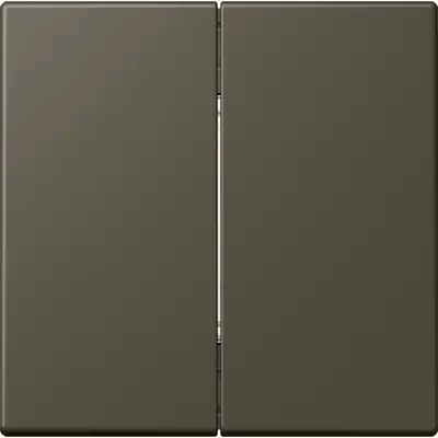 JUNG bluetooth radiografische wandzender 4-kanaals low energy Les Couleurs ombre naturelle 31 241 (BLE LC 995 241)