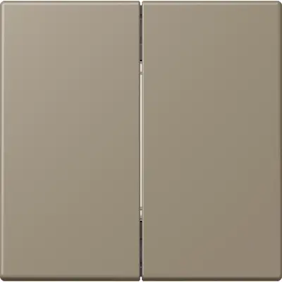 JUNG bluetooth radiografische wandzender 4-kanaals low energy Les Couleurs ombre naturelle moyenne 242 (BLE LC 995 242)
