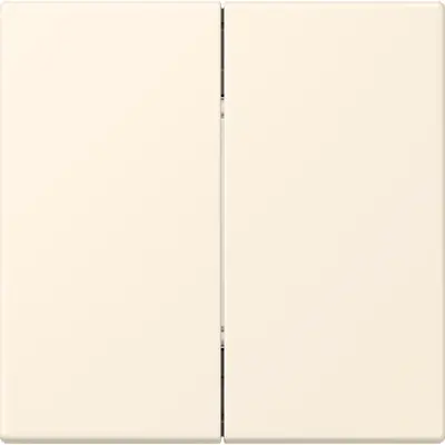 JUNG bluetooth radiografische wandzender 4-kanaals low energy Les Couleurs blanc ivoire 245 (BLE LC 995 245)