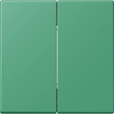 JUNG bluetooth radiografische wandzender 4-kanaals low energy Les Couleurs vert 59 250 (BLE LC 995 250)
