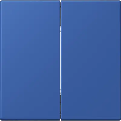 JUNG bluetooth radiografische wandzender 4-kanaals low energy Les Couleurs bleu outremer 59 253 (BLE LC 995 253)