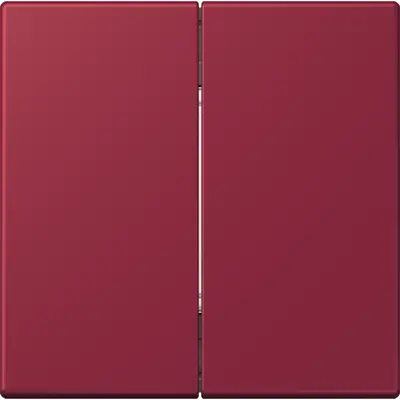 JUNG bluetooth radiografische wandzender 4-kanaals low energy Les Couleurs le rubis 255 (BLE LC 995 255)
