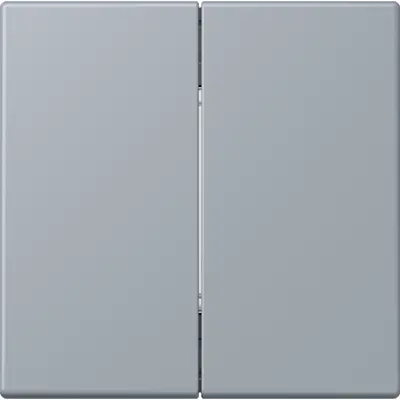 JUNG bluetooth radiografische wandzender 4-kanaals low energy Les Couleurs gris clair 59 257 (BLE LC 995 257)