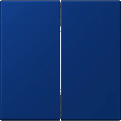 JUNG bluetooth radiografische wandzender 4-kanaals low energy Les Couleurs bleu outremer fonce 261 (BLE LC 995 261)