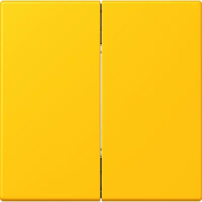 JUNG bluetooth radiografische wandzender 4-kanaals low energy Les Couleurs le jaune vif 263 (BLE LC 995 263)