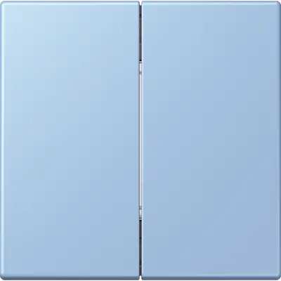 JUNG bluetooth radiografische wandzender 4-kanaals low energy Les Couleurs outremer moyen 207 (BLE LC 995 207)