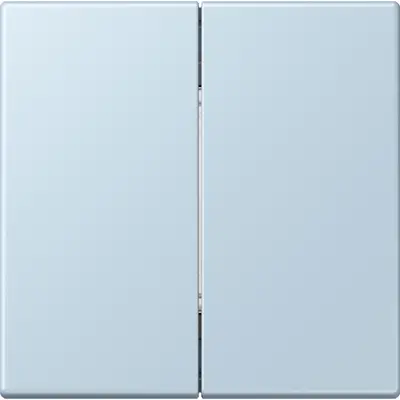 JUNG bluetooth radiografische wandzender 4-kanaals low energy Les Couleurs outremer clair 208 (BLE LC 995 208)