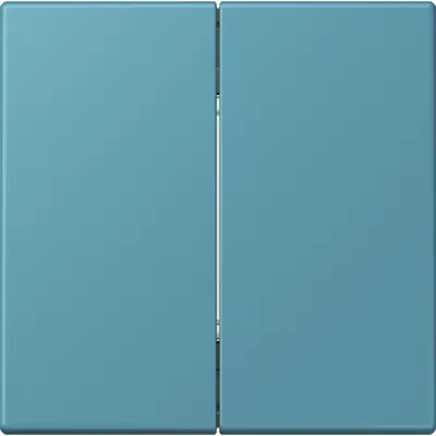 JUNG bluetooth radiografische wandzender 4-kanaals low energy Les Couleurs ceruleen vif 212 (BLE LC 995 212)