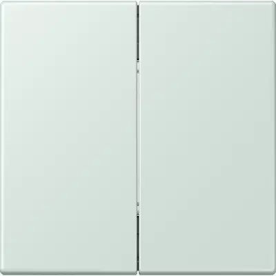JUNG bluetooth radiografische wandzender 4-kanaals low energy Les Couleurs ceruleen pale 215 (BLE LC 995 215)