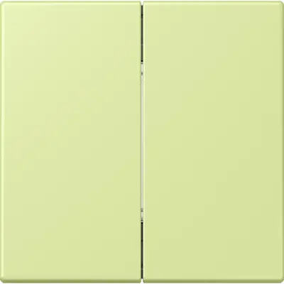 JUNG bluetooth radiografische wandzender 4-kanaals low energy Les Couleurs vert jaune clair 222 (BLE LC 995 222)