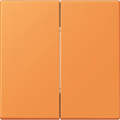 JUNG bluetooth radiografische wandzender 4-kanaals low energy Les Couleurs orange clair 225 (BLE LC 995 225)