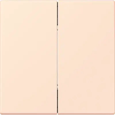 JUNG bluetooth radiografische wandzender 4-kanaals low energy Les Couleurs orange pale 226 (BLE LC 995 226)