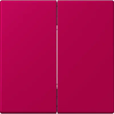 JUNG bluetooth radiografische wandzender 4-kanaals low energy Les Couleurs rouge rubia 230 (BLE LC 995 230)