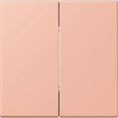 JUNG bluetooth radiografische wandzender 4-kanaals low energy Les Couleurs rose clair 231 (BLE LC 995 231)