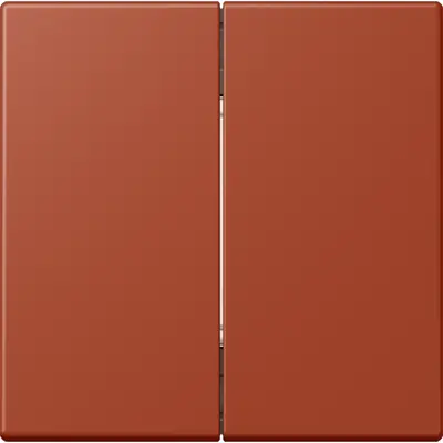 JUNG bluetooth radiografische wandzender 4-kanaals low energy Les Couleurs l'ocre rouge 232 (BLE LC 995 232)