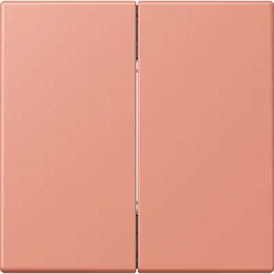 JUNG bluetooth radiografische wandzender 4-kanaals low energy Les Couleurs l'ocre rouge moyen 233 (BLE LC 995 233)