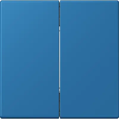 JUNG zender/ab v draadloos schakelsyst. foh wand 4kan Les Couleurs bleu ceruleen 31 211 (FOH LC 995 211)