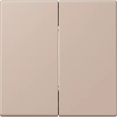 JUNG zender/ab v draadloos schakelsyst. foh wand 4kan Les Couleurs ombre brulee claire 240 (FOH LC 995 240)