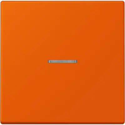 JUNG HOME bedieningsknop 1-voudig Les Couleurs orange vif 260 (BT LC 17101 260)