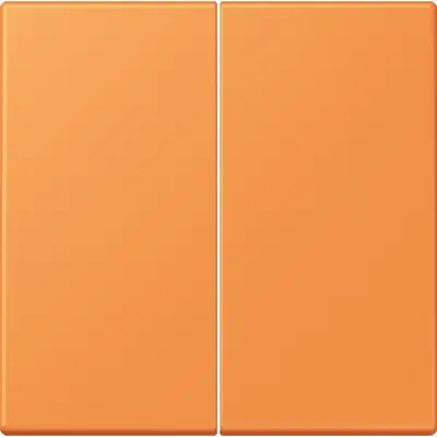 JUNG dimmerknop 2-voudig serietastdimmer Les Couleurs orange clair 225 (LC 1702 225)
