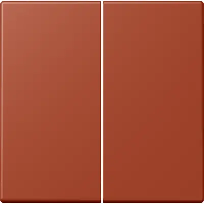 JUNG dimmerknop 2-voudig serietastdimmer Les Couleurs l'ocre rouge 232 (LC 1702 232)