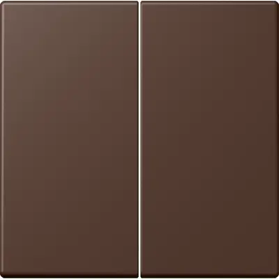 JUNG dimmerknop 2-voudig serietastdimmer Les Couleurs terre d'ombre brulee 31 239 (LC 1702 239)