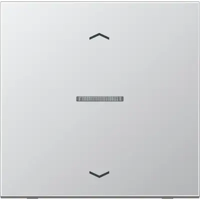 JUNG HOME bedieningsknop 1-voudig met pijlsymbolen LS990 aluminium (BT AL 17101 P)