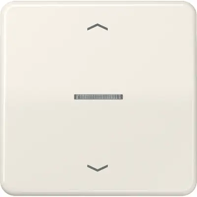 JUNG HOME dimmerknop 1-voudig met pijlsymbolen CD500 creme (BT CD 17101 P)