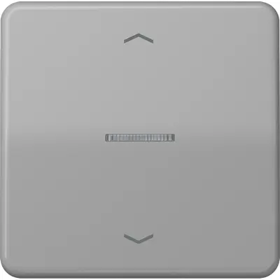 JUNG HOME bedieningsknop 1-voudig met pijlsymbolen CD500 grijs (BT CD 17101 P GR)