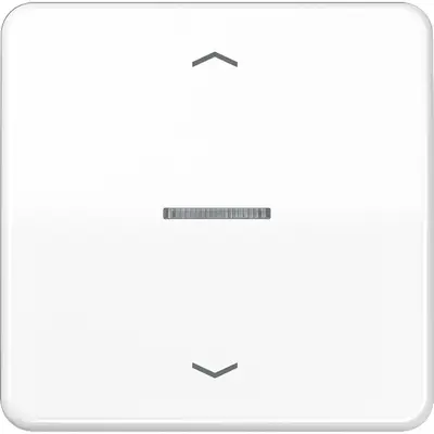 JUNG HOME dimmerknop 1-voudig met pijlsymbolen CD500 alpine wit (BT CD 17101 P WW)