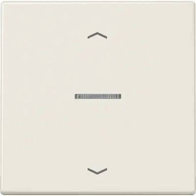 JUNG HOME dimmerknop 1-voudig met pijlsymbolen LS990 creme (BT LS 17101 P)